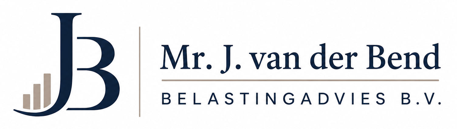 Logo Mr. J. van der Bend Belastingadvies B.V.